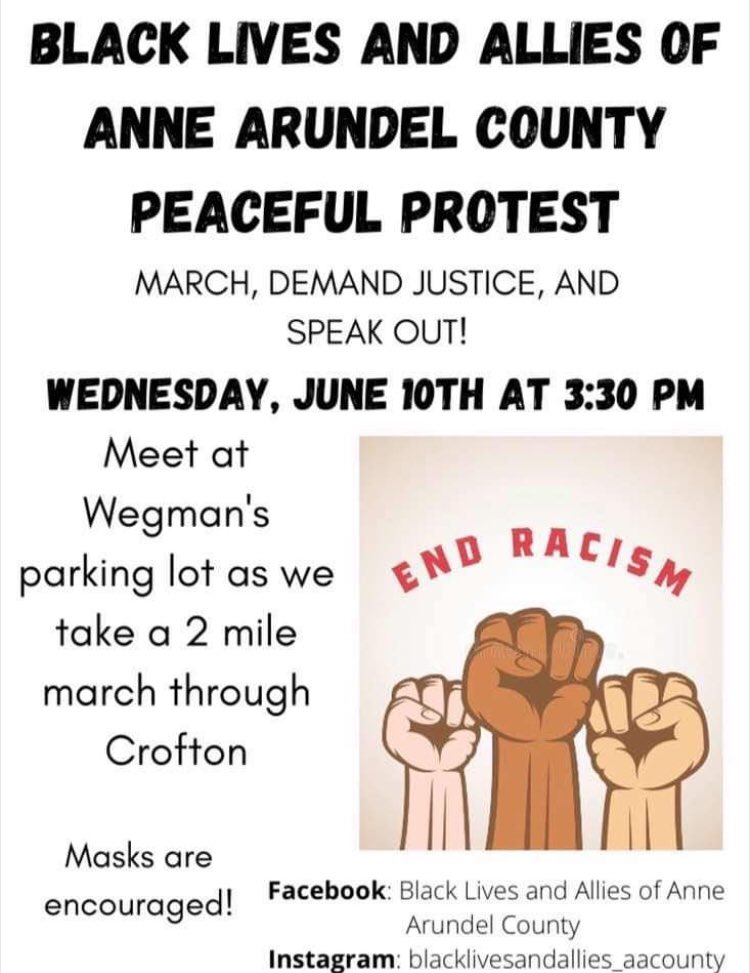 ArundelPatriot's tweet photo. #Annapolis #DMV #Crofton #CroftonMD #BowieMD #Maryland #blm #BLM #BLMMD #AnneArundel https://t.co/BzdKszbpz6