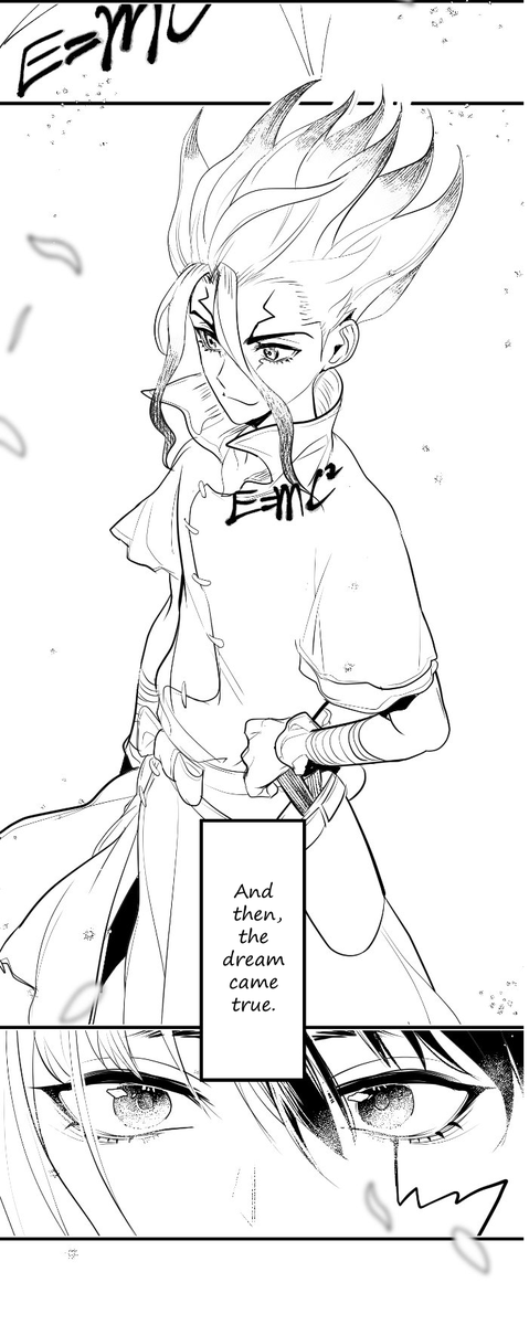 hanyallua3's tweet photo. Sengen: "Dazzled"  Comic translation by @doran7280  please follow them! 💕❤️😊 https://t.co/FQMAZWiXrw