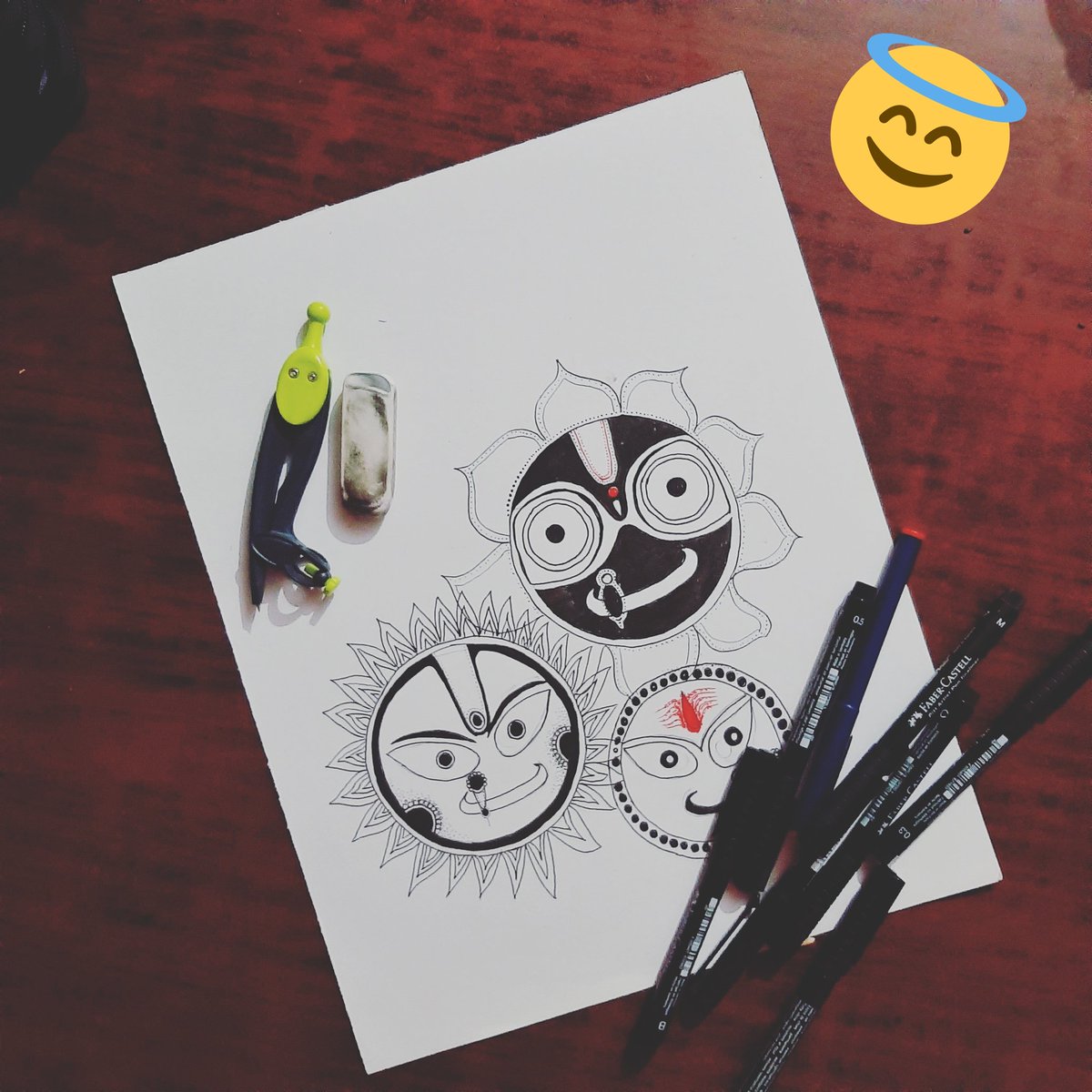 pix Jagannath Pencil Drawing Images sagar chatterjee sagarchatt twitter