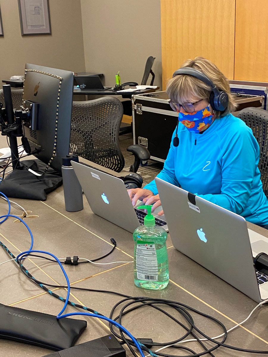 Thank you to our partners at @InvoltaLLC! Our Executive Director, Jenny Becker, was able to get in on some of the producing fun!