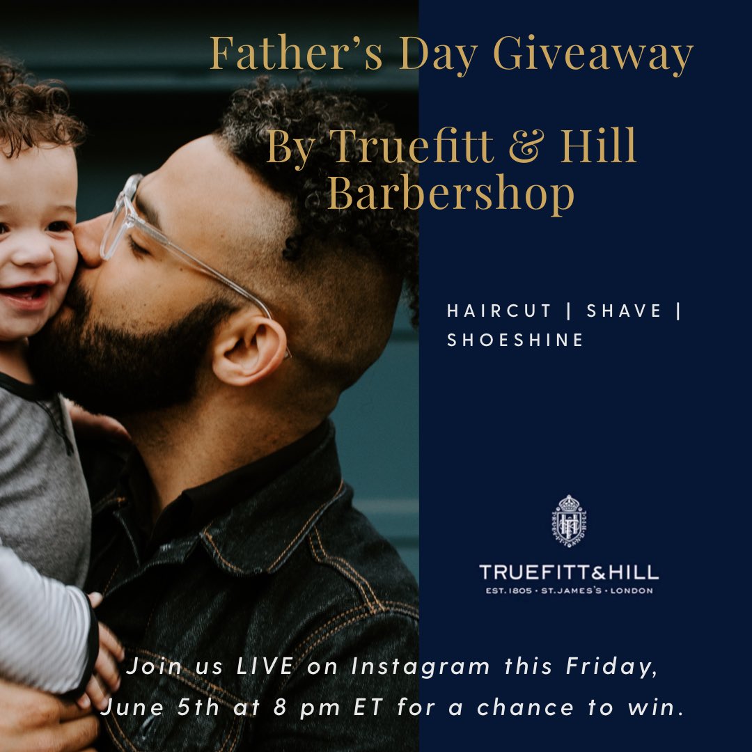 Living Luxe Magazine (@livingluxemag) on Twitter photo Join us live on Instagram this Friday, June 5th at 8pm ET for a chance to win a haircut, shave & shoeshine by <a href="/TruefittHill/">Truefitt & Hill London</a> Join us live on Instagram this Friday, June 5th at 8pm ET for a chance to win a haircut, shave & shoeshine by <a href="/TruefittHill/">Truefitt & Hill London</a>