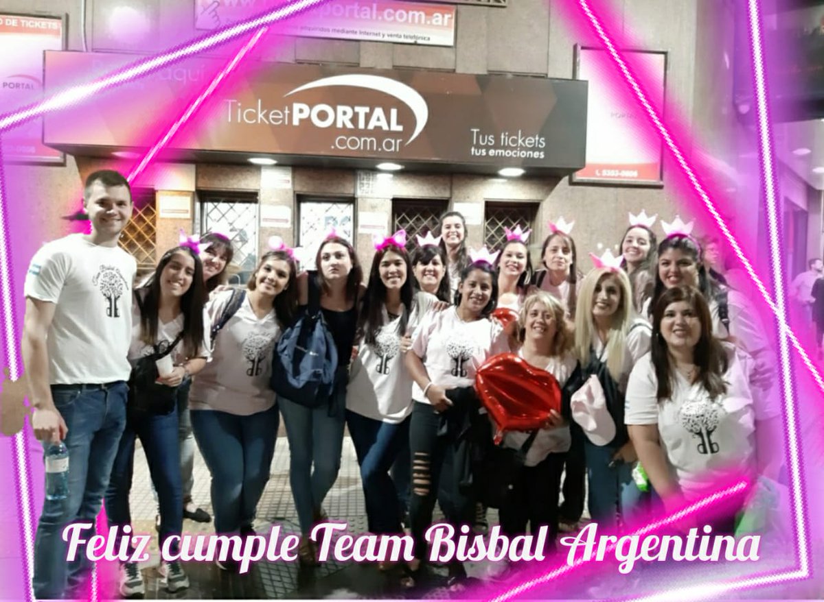 ArnaldoRomina's tweet photo. @davidbisbal 
#felices41db 
#FelizAniversarioTeamBisbalArg https://t.co/h8hxm6NspC