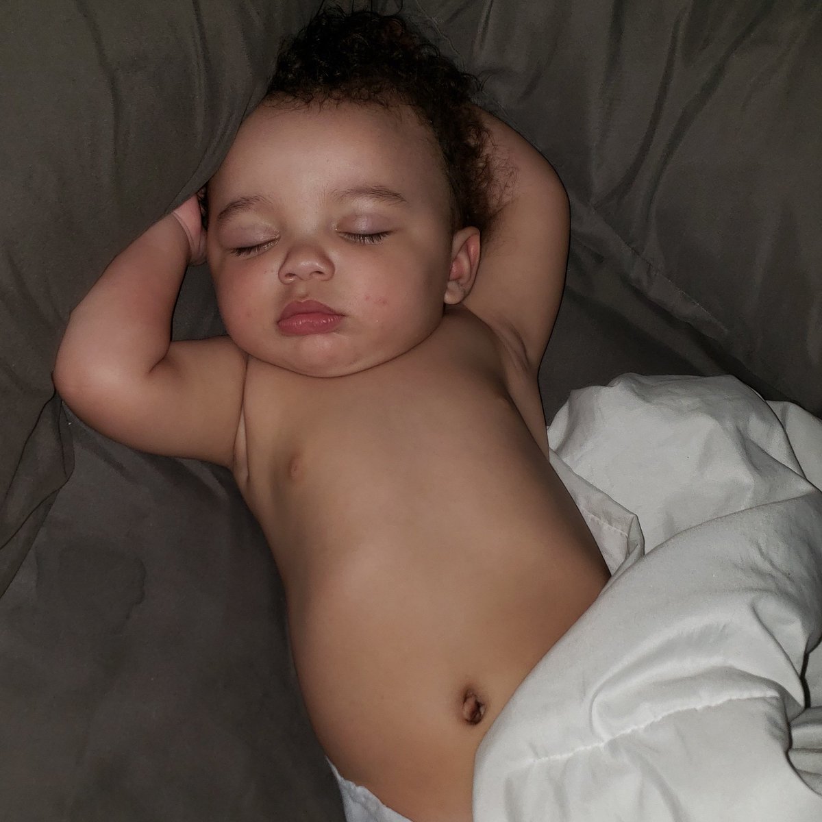 It was too hot the last two days.... Dylan loves to sleep under the fan. #bigman #dylankennedy #myson #blackmaninamerica