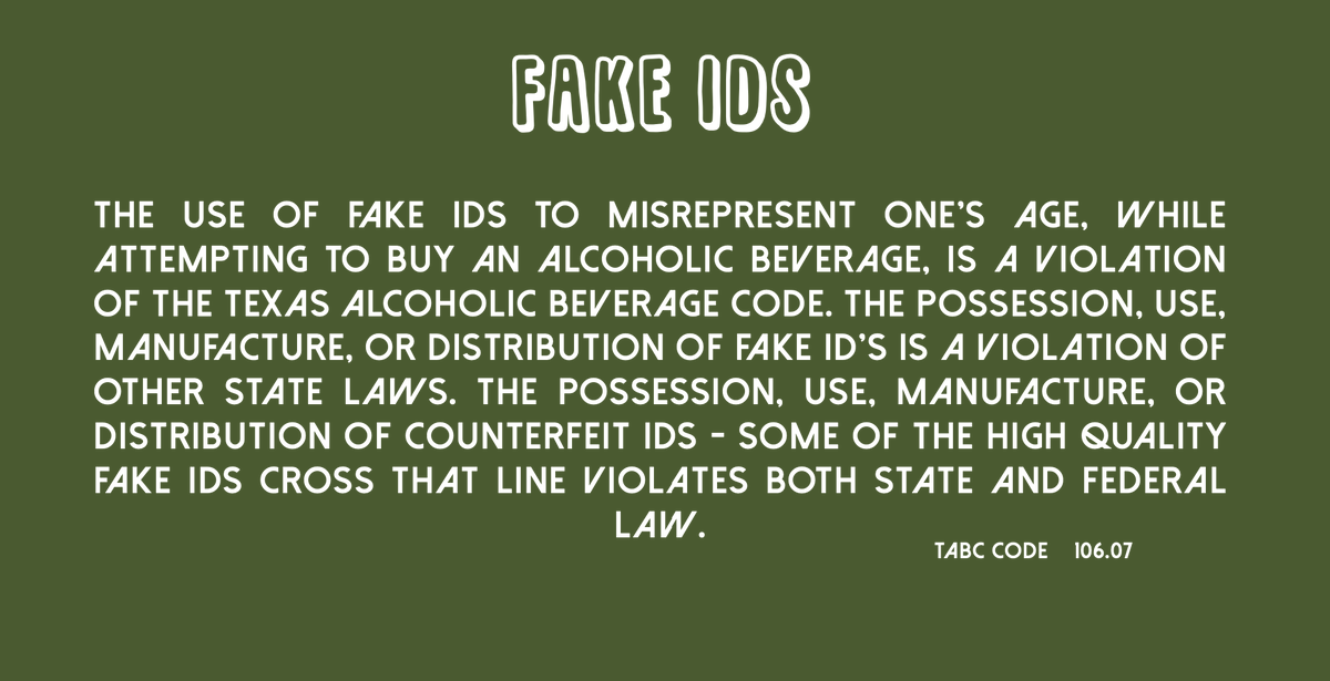 COADA_CB's tweet photo. Think there are no consequences for using a Fake ID? Think again. https://t.co/iRuQiFP6Wj