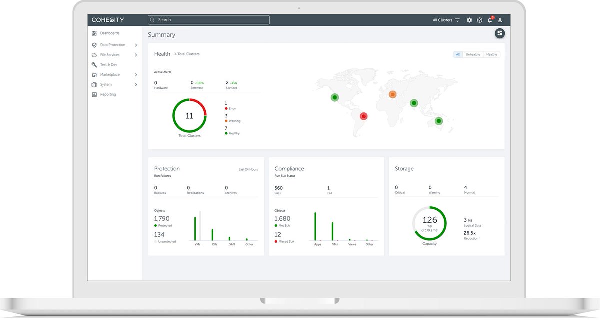 WeAreCVE's tweet photo. PARTNER HIGHLIGHT: Our CVE Tech team customizes @Cohesity solutions for clients needing to solve mass data fragmentation. What exactly is #massdatafragmentation? Find the answer here and click on COHESITY: https://t.co/gRS6AaEDjv https://t.co/VqFmcYd44c