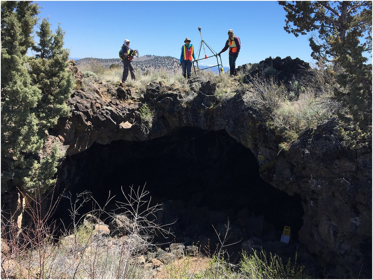 jgrplanets's tweet photo. Resolution of Lava Tubes With Ground Penetrating Radar: The TubeX Project https://t.co/ySO5AsoKj4 The depths and widths of two lava tubes in Lava Beds National Monument, California (USA) were relatively simple to find with GPR, while the height and floor were more challenging https://t.co/wHvrMH6X2z