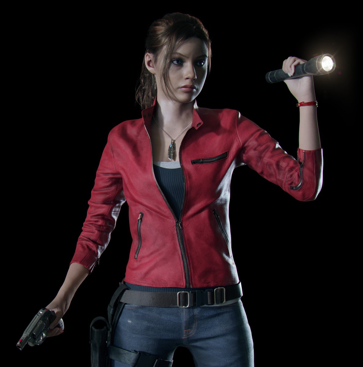 Claire Redfield is POWERFUL.