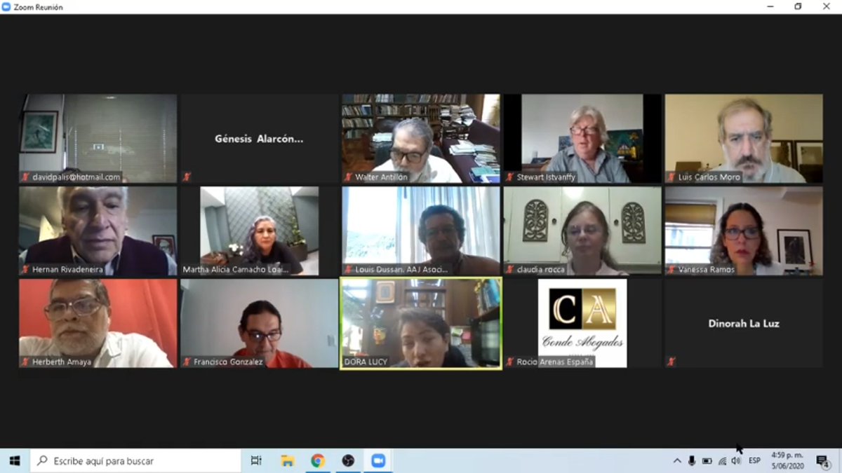 aaj_sv's tweet photo. Finaliza la participación en el I Webinario organizado por @aajcolombia 

Participación de la Doctora Dora Lucy Arias, de @aajcolombia https://t.co/jxUIQvTodX