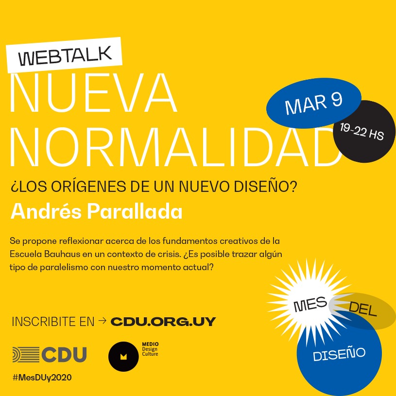 CDU_uruguay's tweet photo. No te pierdas las actividades de la segunda semana del #Mesdeldiseño2020
Charla con diseñadores, capacitación en eCommerce y más
Inscribite acá👉 https://t.co/KySvAcegVU

#CDU #JunioesDiseño https://t.co/erBvjotP99