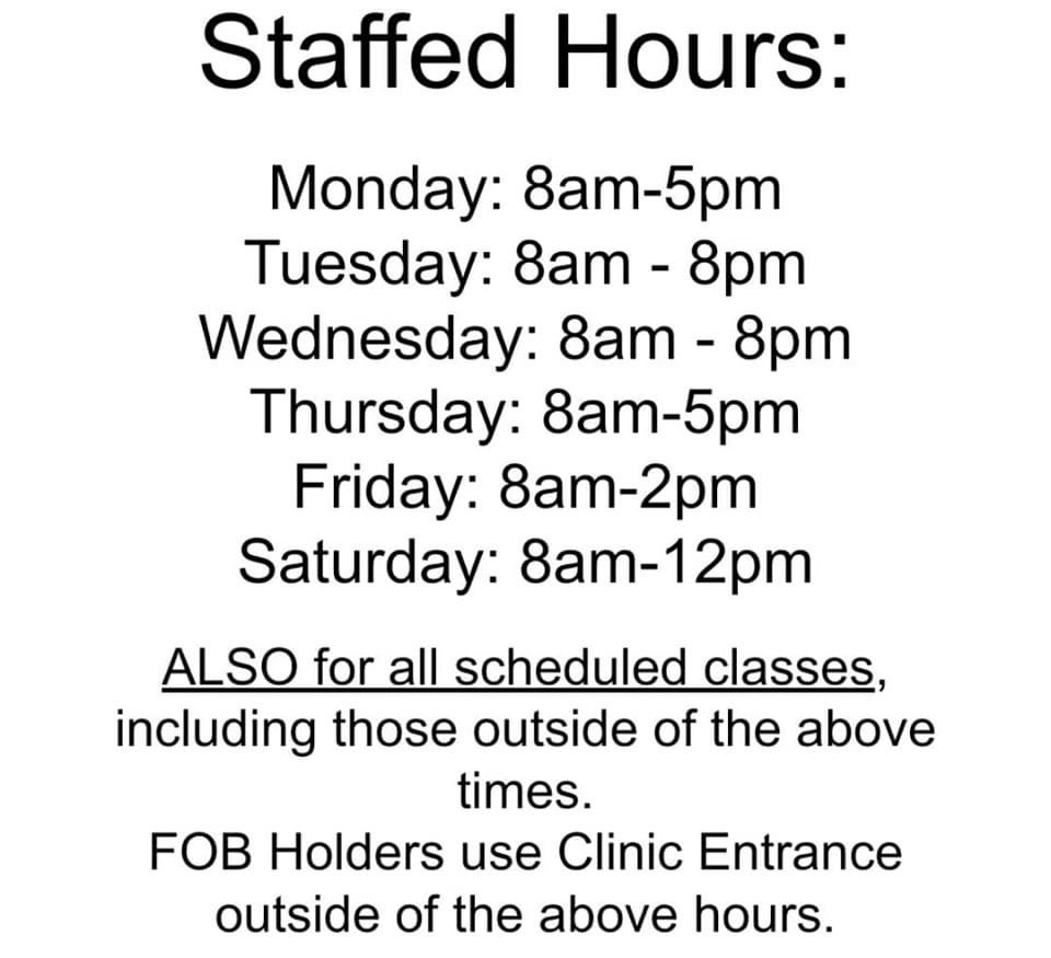 ForfitnessA's tweet photo. Our gym is opening TOMORROW!! 

Check out the video here for "How to..." create your MindBody account to sign in for your drop-in training or class times. https://t.co/lXOYF9zGxe.   If you don't have a FOB membership, be sure to book your drop-in during staffed hours. https://t.co/MnUPXxSjE3
