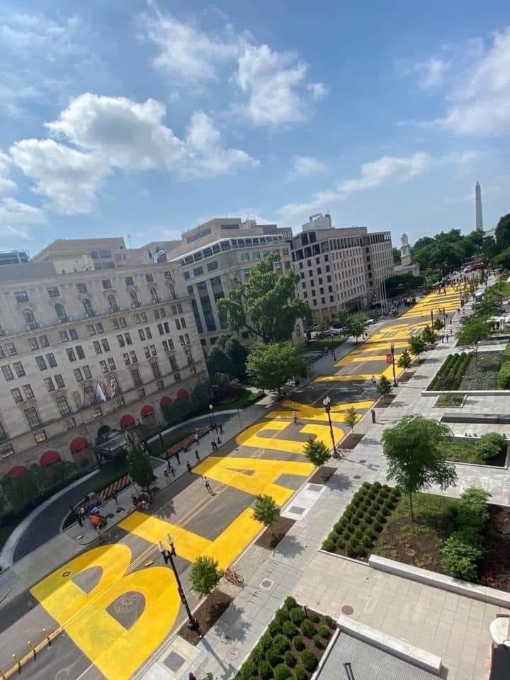 No caption needed...thank you <a href="/MayorBowser/">Mayor Muriel Bowser</a> <a href="/MurielBowser/">Muriel Bowser</a> ✊🏾🖤!!