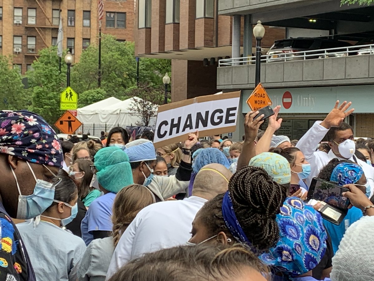 Montefiore and <a href="/EinsteinMed/">Albert Einstein College of Medicine - Official</a> have a long history of fighting against social and racial injustice—a fight that rages on. Today’s rallies at our facilities are a continuation of our ongoing efforts and commitment to ending discrimination. #WhiteCoatsForBlackLives #WC4BL
