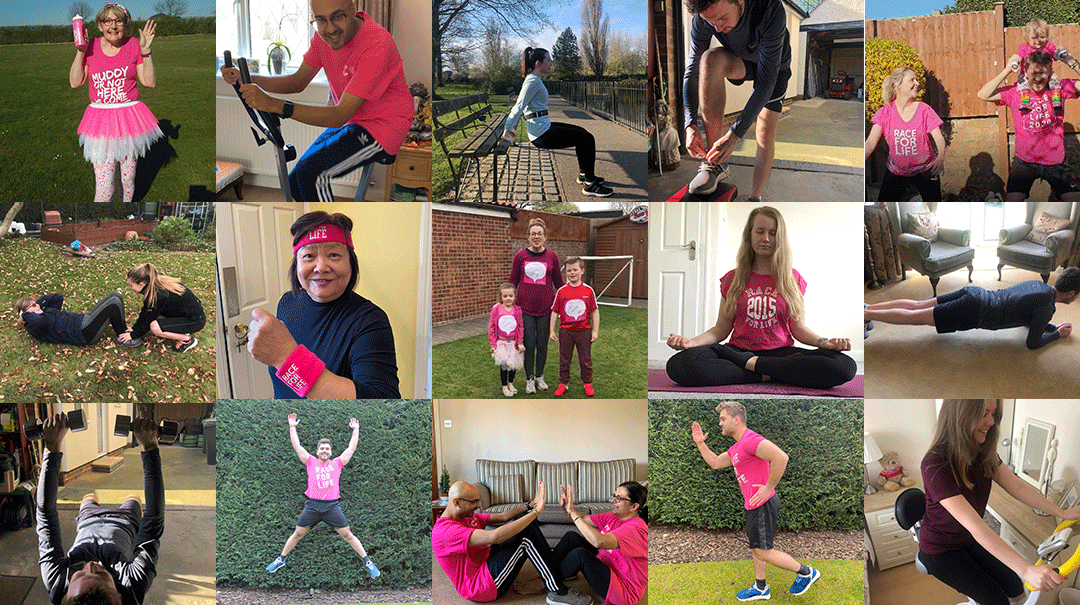 Hop, skip, jump, twerk - whatever your challenge, complete it in your own time and raise money for the #RaceforLifeAtHome. Sign up for free right now: bit.ly/39OaAC9