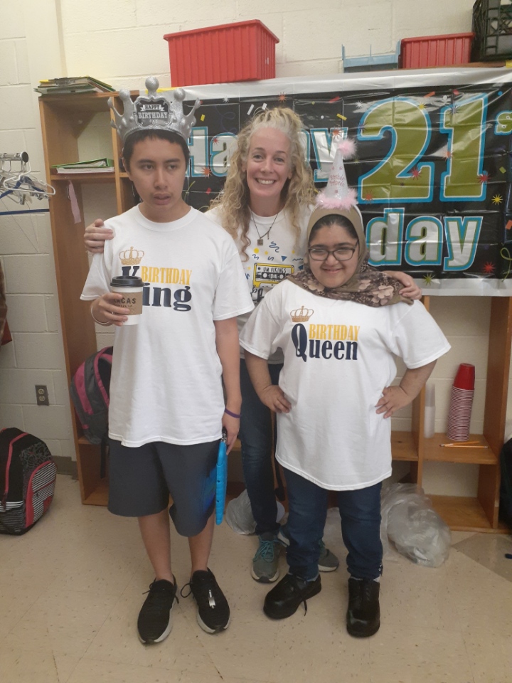 Darren has shown us what it means to be a hard worker. Darren greeted everyone he met with a polite hello. His hard work paid off to land him multiple jobs in the community throughout his high school years.  I was lucky to be his teacher and in return he taught me so much!