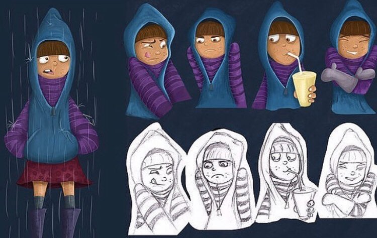 flyshida's tweet photo. #drawingwhileblack My name is Rashida. I’m currently working on my portfolio. Living in Brooklyn. My favorite recent animated movie is Spider-Verse. 😜 https://t.co/F4uPoGyieZ