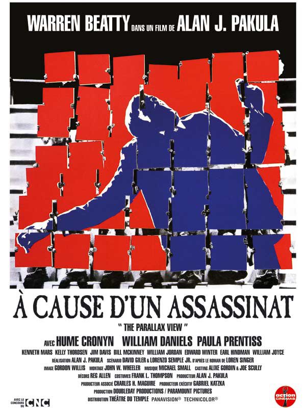 philippe_rouyer's tweet image. Avec «À cause d’un assassinat» (#ParallaxView, 1974), #AlanJPakula réalise un des meilleurs thrillers de politique fiction. L’ombre de JFK (jamais explicitement cité) et la photo de Gordon Willis contribuent à pousser la paranoïa jusqu’au fantastique. Sur @Paramount_TVFR à 22h30