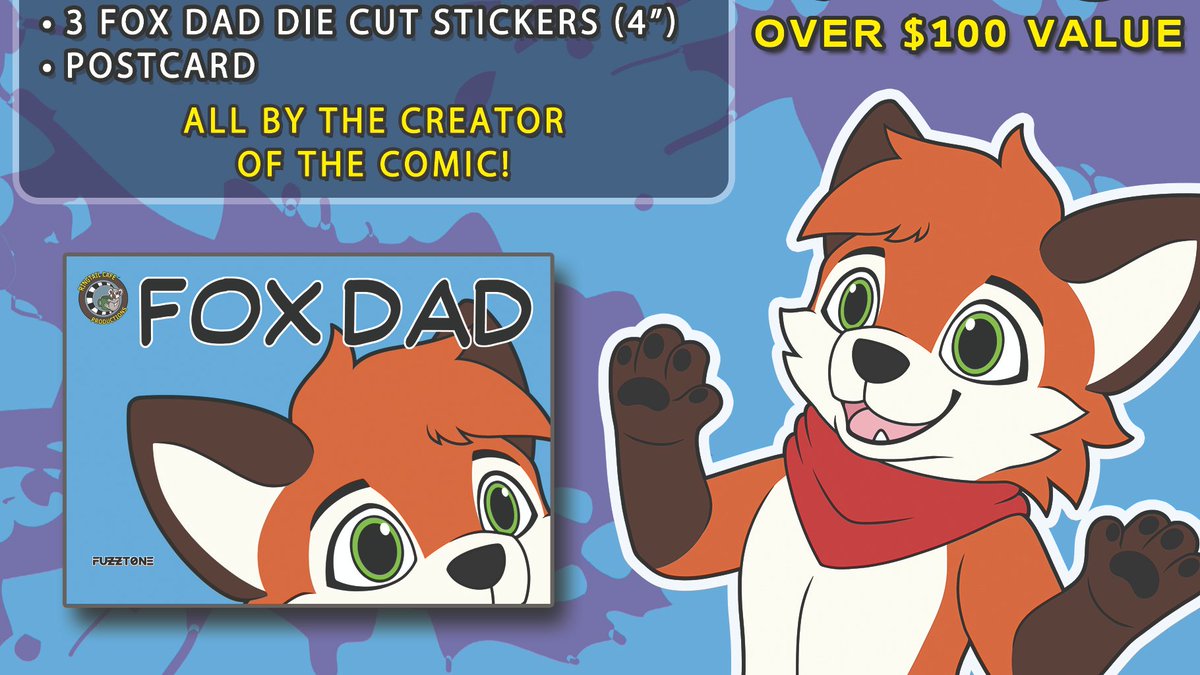 ringtailcafe's tweet photo. Fox Dad Bundle Pre-Order
Limited Edition Themed Box
All by the creator of the comic Fuzzt0ne!

Pre-Order deadline is September 2, 2020.

Sponsored by Furry Mystery Box
https://t.co/4SIW40Zl19

#RingtailCafe #RTC #FoxDad #FurryMysteryBox #Fuzzt0ne #PreOrder #furry #furryart https://t.co/1ZlY7gC15X