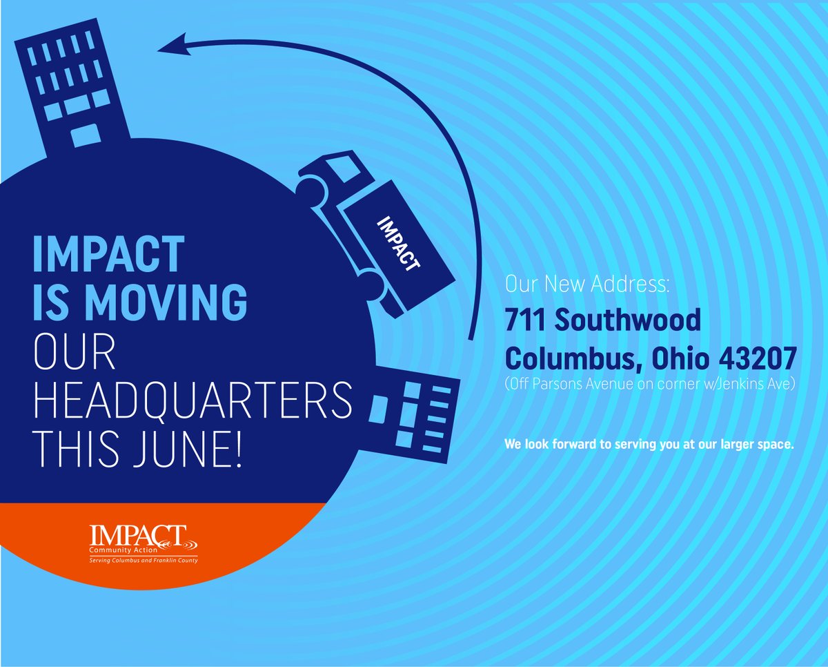 IMPACTCA's tweet photo. Guess what...WE’RE MOVING! Make sure you’re following us on Facebook, Twitter, and Instagram to stay up to date on all of our moving details.
#IMPACTCA #FightPoverty #FightHomelessness https://t.co/Lfb33wihBk