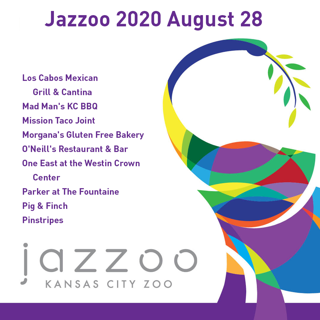 Jazzoo at the KCZoo (@jazzookc) on Twitter photo For thirty years <a href="/JazzooKC/">Jazzoo at the KCZoo</a> has been held on the first Friday in June. This year, we've rescheduled the event to August 28 and we hope you'll join us! Today, dine-in or carry-out at one of our fabulous Jazzoo restaurants sponsors. They need our support and our business! For thirty years <a href="/JazzooKC/">Jazzoo at the KCZoo</a> has been held on the first Friday in June. This year, we've rescheduled the event to August 28 and we hope you'll join us! Today, dine-in or carry-out at one of our fabulous Jazzoo restaurants sponsors. They need our support and our business!