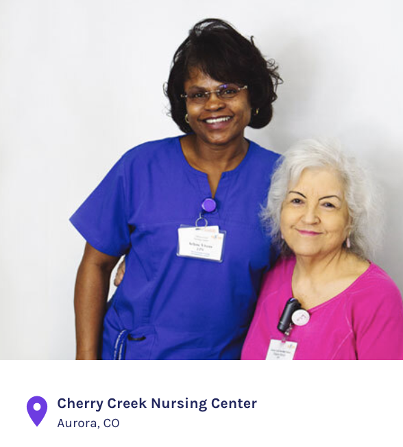 carepostcard's tweet photo. It's time for #FridayFeature and this week's #carepostcard is for Cherry Creek Nursing Center in Aurora, CO - to the LTPAC Nurse Heroes 'who continue to provide the highest level of quality care to our nation's elderly...we are so grateful.' #fridayfeels https://t.co/5g0zNlnrVJ https://t.co/J1SR5WFxlB