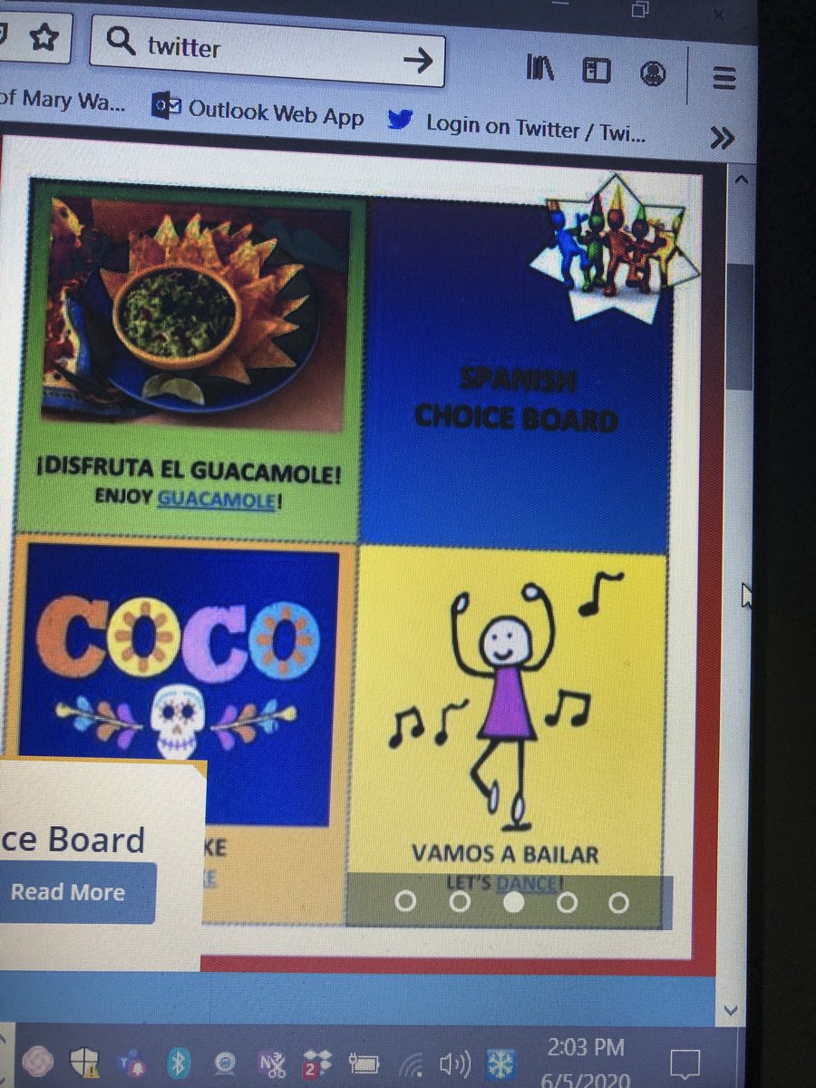 Hope ⁦<a href="/BarcroftEagles/">BarcroftEagles</a> are doing some of these fun Spanish activities posted by Ms. Kuncar &amp; Ms.Reyes. #BarcroftFLES  I’ll take some guacamole! ⁦@teachnpe⁩ ⁦<a href="/BarcroftSoars/">Margo</a>⁩ ⁦@GabyRivasAPS⁩ ⁦<a href="/EvenStart_APS/">Sara Mulrooney</a>⁩