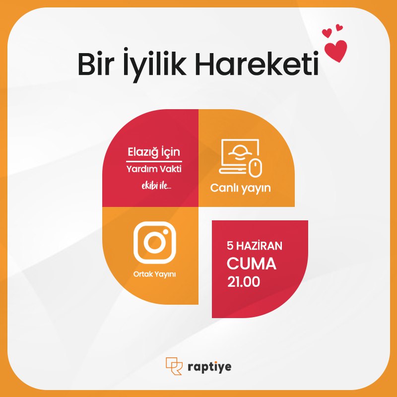 🔸Yayına başladığımız sırada Elazığ'da meydana gelen depremden dolayı yayınımız ileri bir tarihe ertelenmiştir.