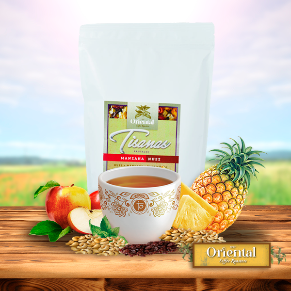 cafeoriental's tweet photo. Esta semana el sabor es: Tisana Manzana/Nuez ¿qué esperas para probarla? https://t.co/4aYjWw6FFN https://t.co/tniRx0Nneg
