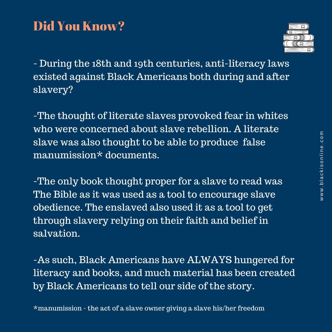 BLACKISONLINE's tweet image. Some suggested reading material to help you understand.