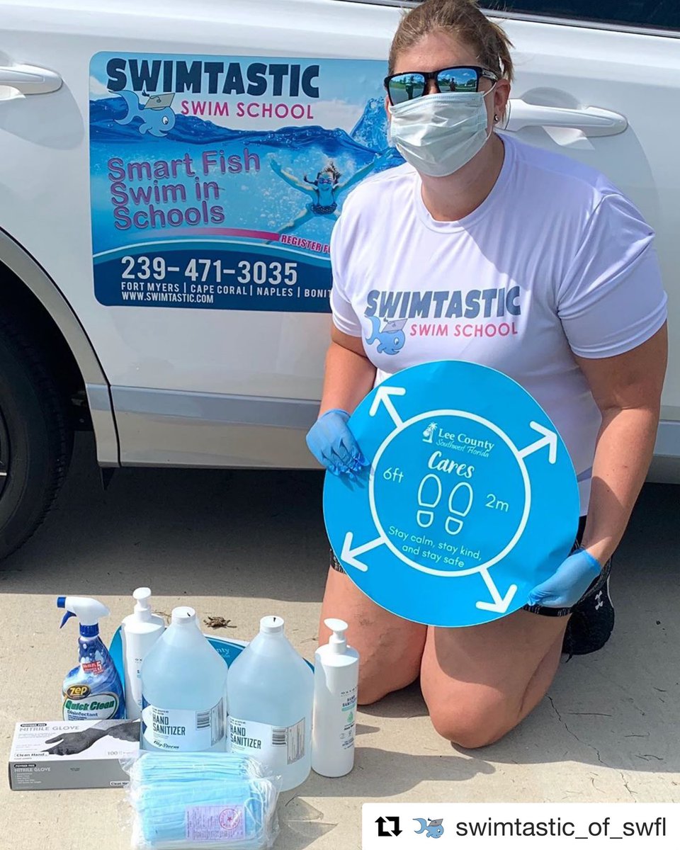 LindsPursglove's tweet image. Thank you Lee Cares for all the PPE supplies! Swimtastic Swim Schools of SWFL appreciates all the assistance to help our small business reopen from #Covid19 
#leecounty #swimtasticswfl #reopening #supportsmallbiz #swfl #inthe239