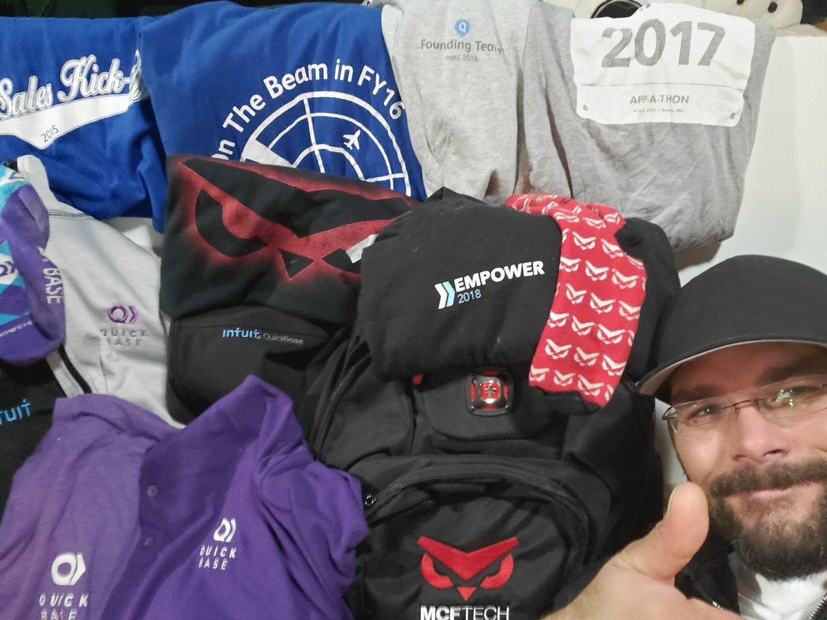 MCFTechnology's tweet photo. Past Quick Base Empower Fun with Shawn Renn of MCFTech! #virtualempower2020 #throwback #teamMCF https://t.co/qRtQBmIYxH