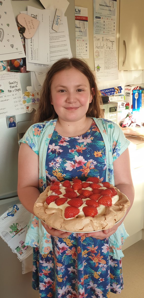 BremnerHayley's tweet photo. @LavenhamPrimary Bethany's Pavlova  #australia #newzealand #eaglestakeover https://t.co/nKwyafNHWo