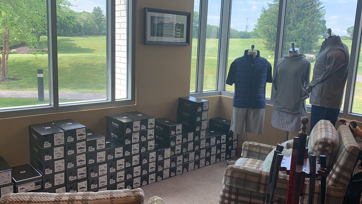 New Footjoy Shoe corner