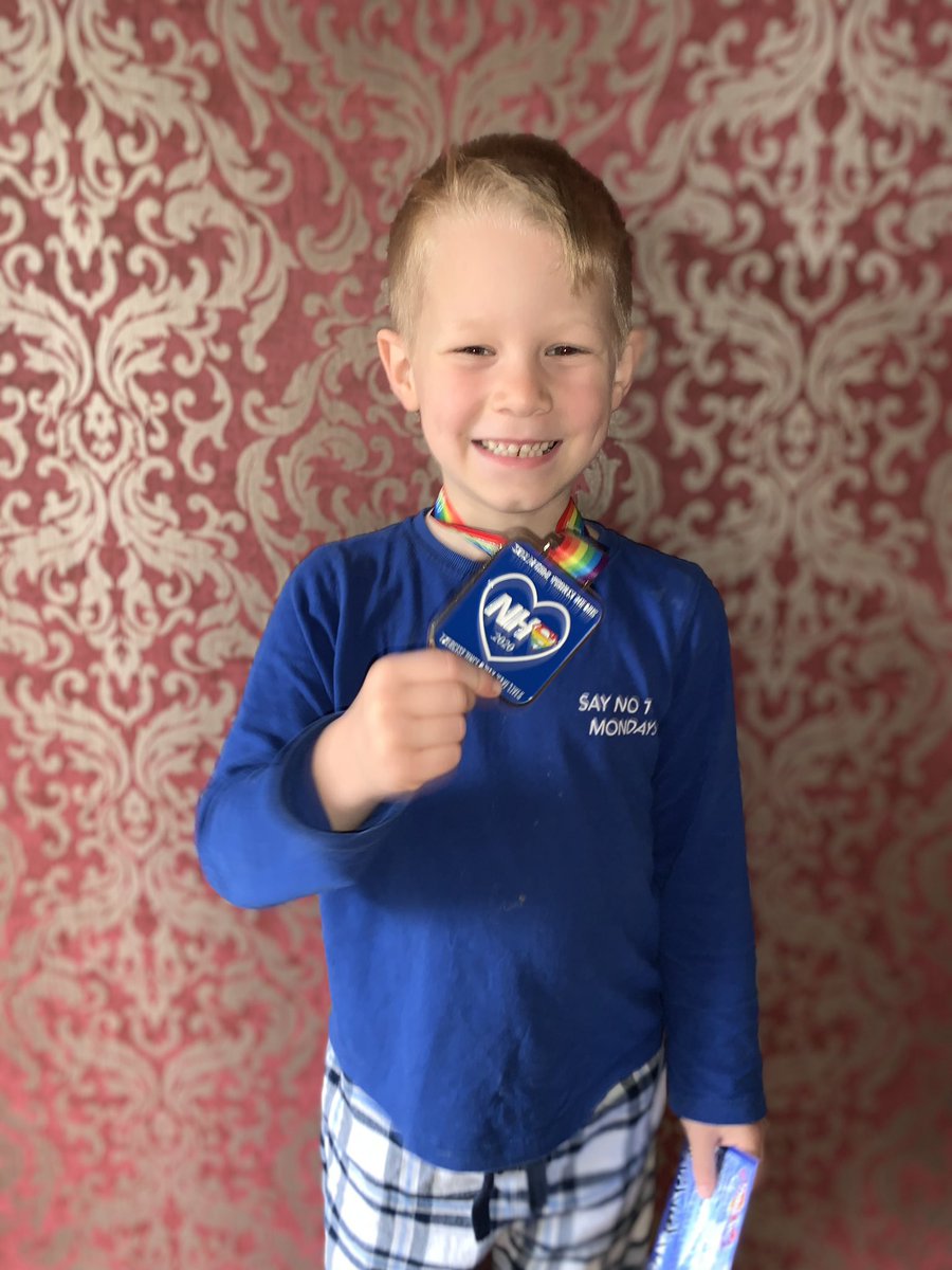 Jendee26's tweet photo. Henry has completed his challenge of exercising every day in lockdown and working so hard on everything he tries xx https://t.co/dBuIHiG3oC
