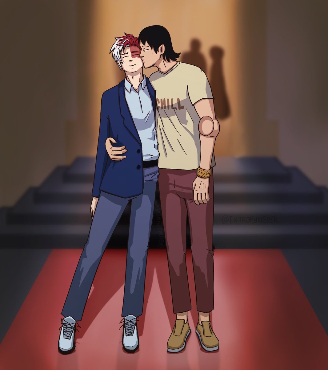 entropynever's tweet photo. I feel like Sero is that type of guy who’d show up in casual clothes to a red carpet event.
-
#seroroki #todosero #serotodo #TodorokiShouto #serohanta #srrk #tdsr #bnha #bnhafanart #mha https://t.co/vyrYhm8ehk