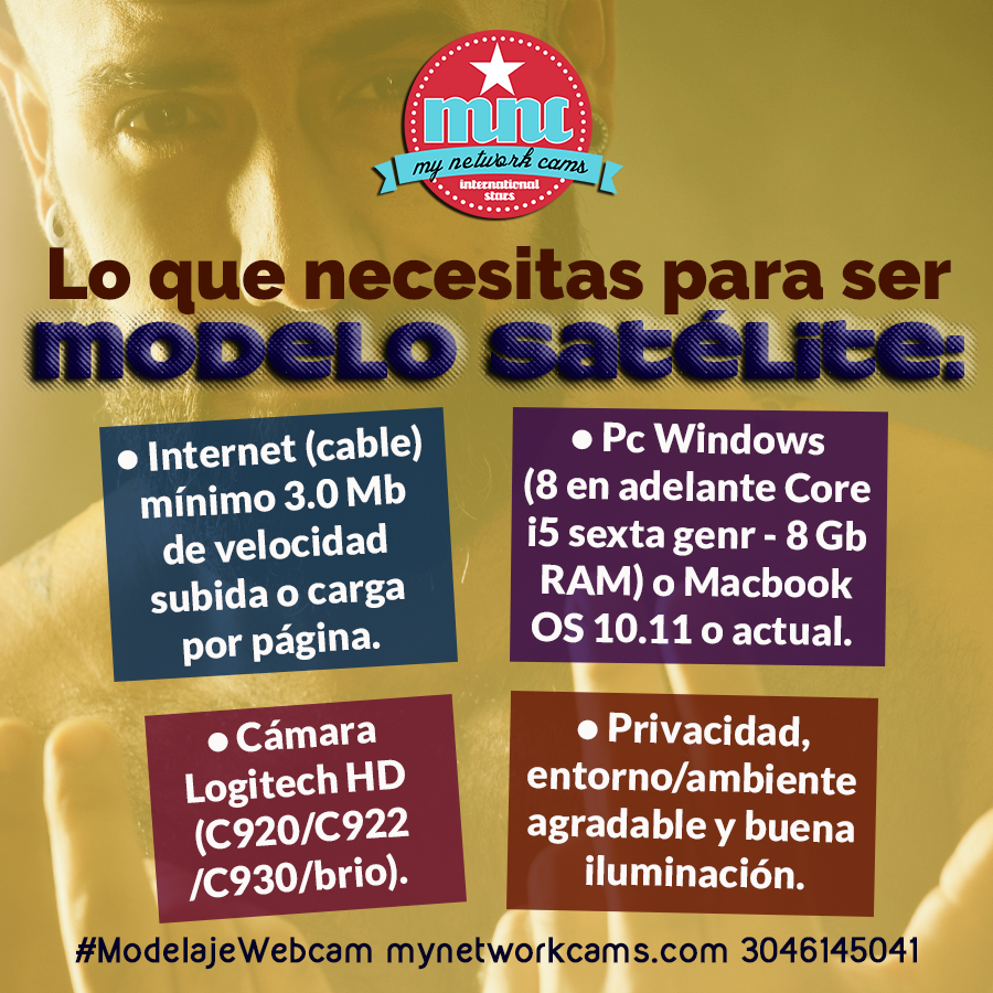 mynetworkcams's tweet photo. Este es el momento perfecto para arrancar tu carrera como modelo #webcab satélite 📡 . ¡En MNC podemos ayudarte a lograrlo! Contàctanos.
https://t.co/5mSPdampSF
#QuedateEnCasa @Retweet_Cams @bowtiecam
@PromoteCamGirl @MaleCams @gaycamreviews @MaleCams2 @ModelosWn @CamBoysHQ https://t.co/Za7GTLJf5e