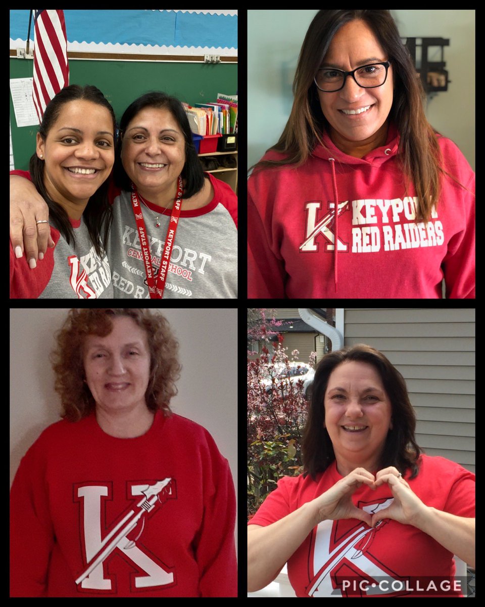 Pre-K team showing KCS pride @KCSPrincipal <a href="/KeyportSchools/">Keyport Schools</a>