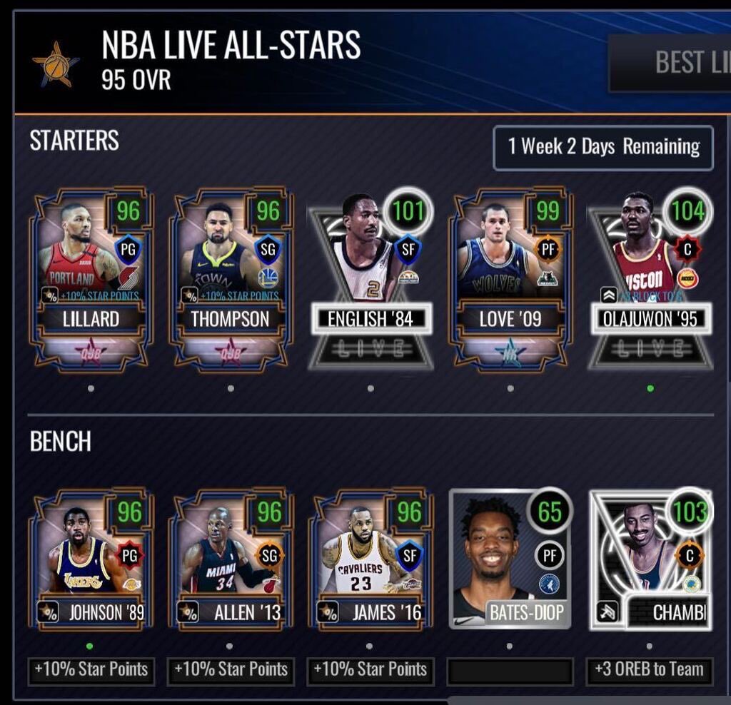 nba live mobile