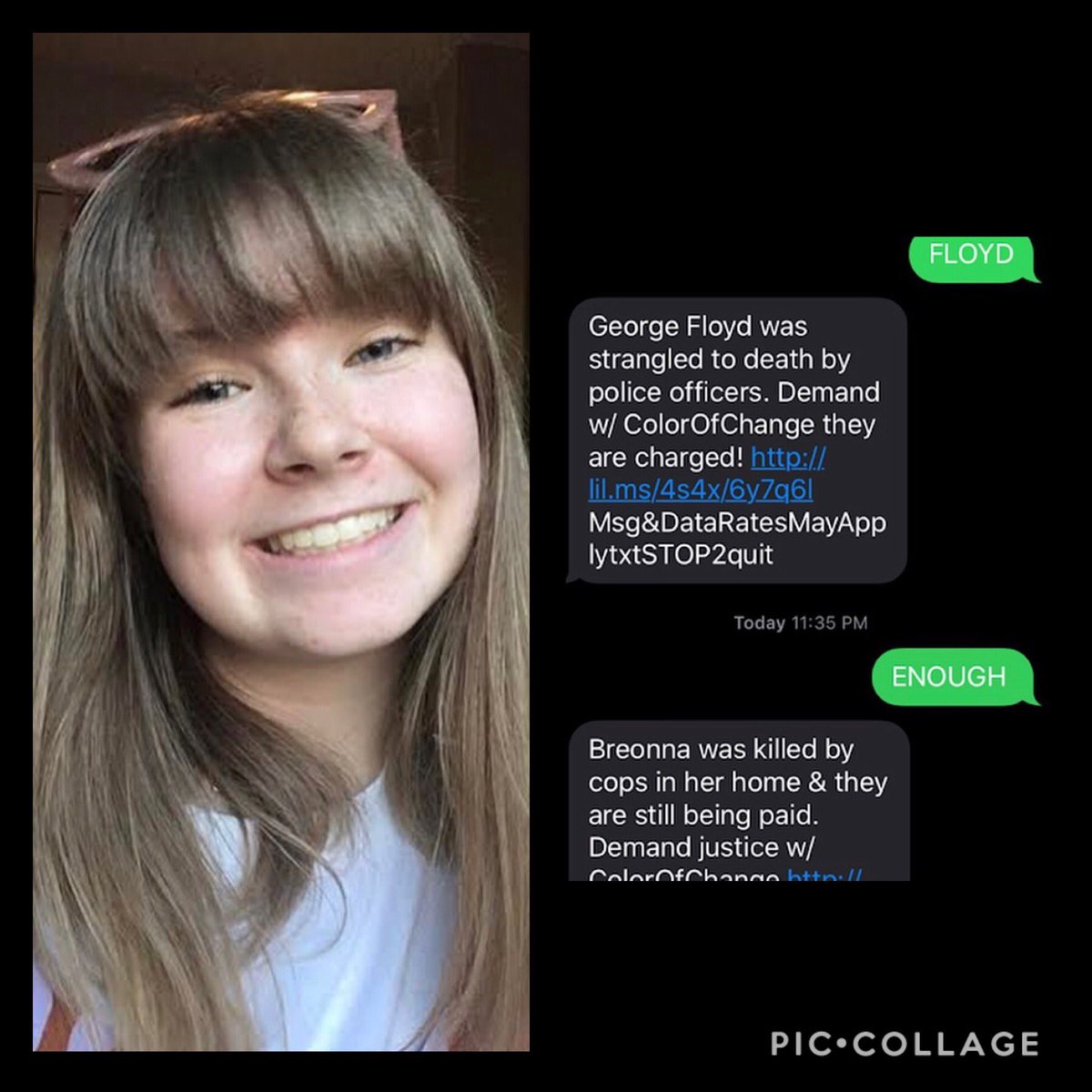 UnderModern's tweet image. Justyn McCloggan, Kali, Lindsey Harrison, and Maja Mclaren fight for Black Lives Matter from home to demonstrate their support for the movement. #blacklivesmatter