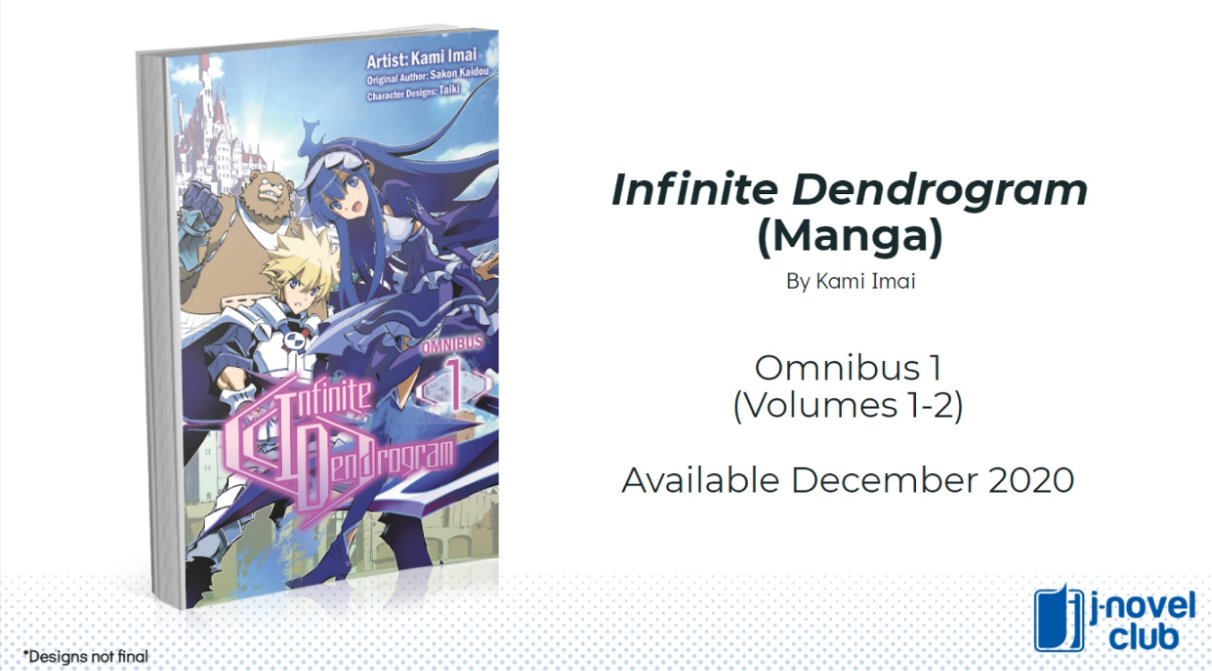 J-Novel Club on X: Infinite Dendrogram (Manga) Omnibus 1 Paperback - Now  Available! Barnes & Noble:  RightStuf:   :  Book Depository