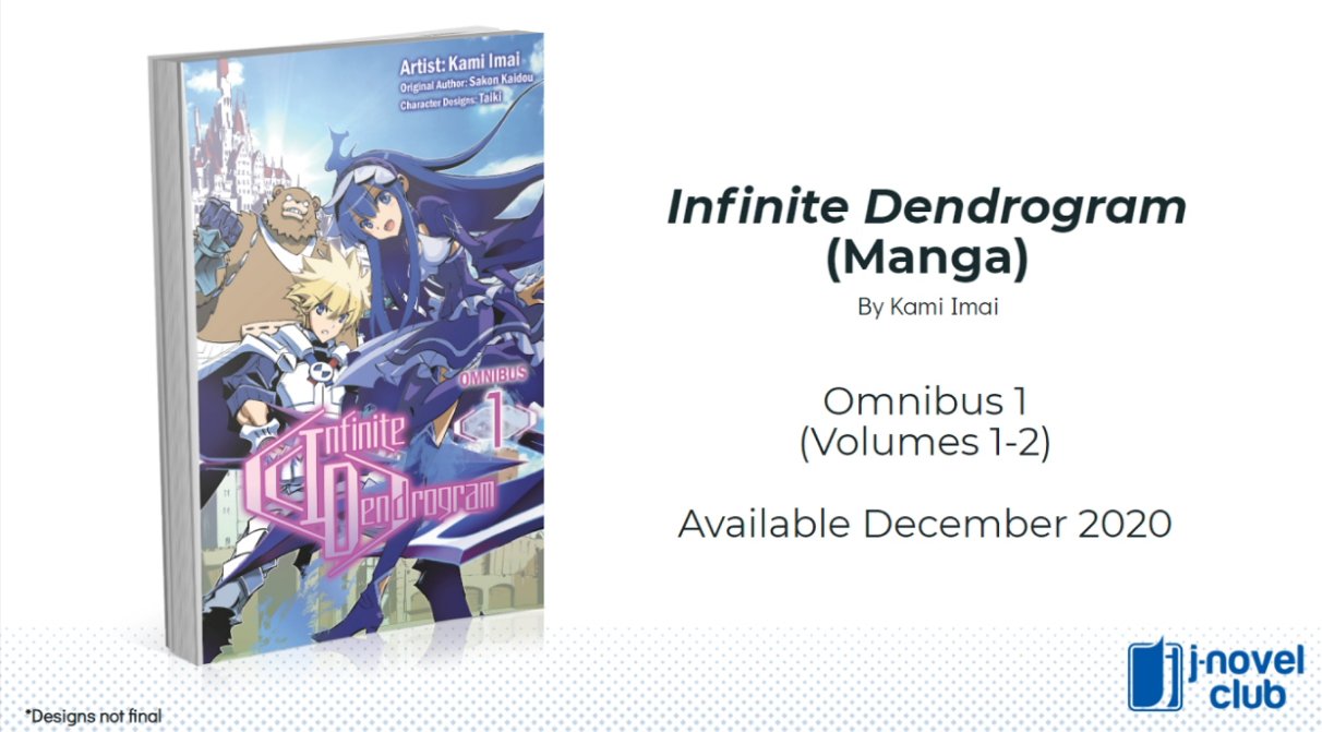 J-Novel Club Forums  Infinite Dendrogram The Southern Cross - Blu-ray  Bonus Light Novel(544P)