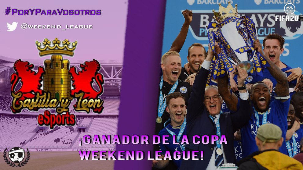 TENEMOS CAMPEÓN

Después de un partido muy ajustado, <a href="/CYLeSports/">🎮Cɑstillɑ y Leon eSports</a> se proclama campeón en un partido con prórroga incluida, MERECIDO CAMPEÓN

Felicitar también al subcampeón @ITFACATALANA_ 
Dentro de unos días tendréis el equipo de la semana y los Top 5 en estadísticas