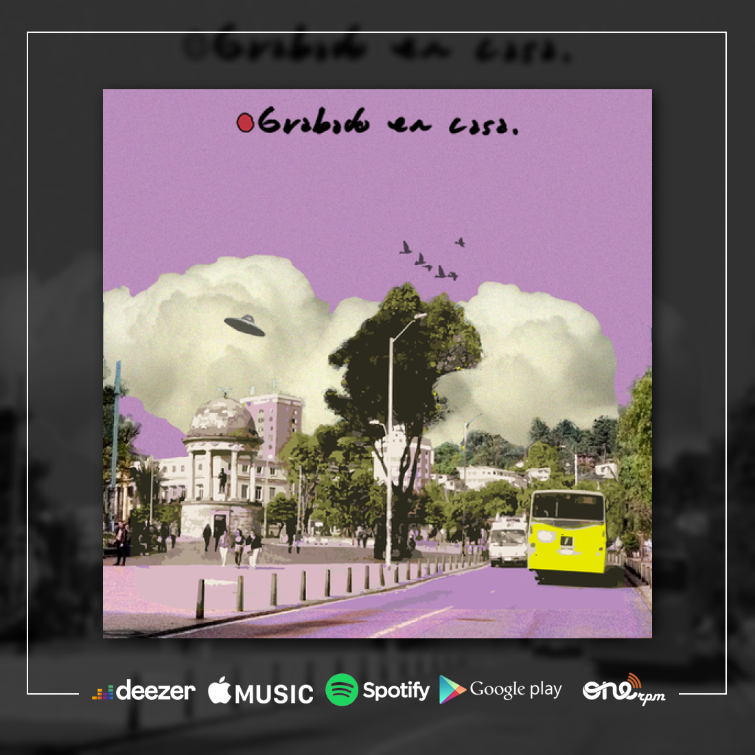 GrabadoEnCasa's tweet photo. "Síndrome de Bogotown" ya está disponible en todas las plataformas digitales. 
Escúchala aquí: https://t.co/TKVVu03fWG 
A las 17:30 se estrena el lyric video en nuestro canal de Youtube.
También se vale estar #FunkyTriste https://t.co/zYw9YFWLiu
