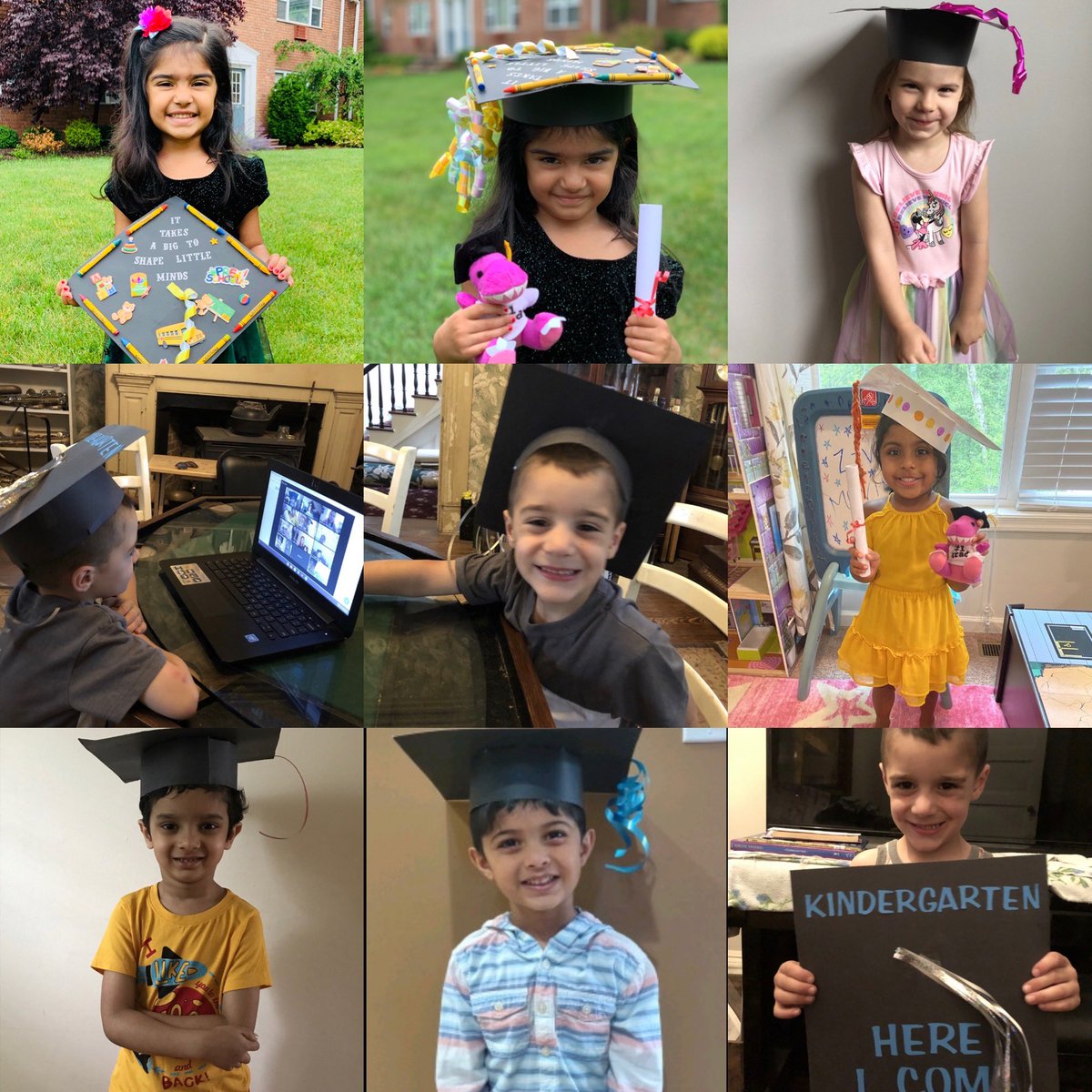 mehendricks6's tweet photo. Today is Preschool’s End of the Year Celebration Day!  Congratulations on all your hard efforts this school year! This was our very first virtual End of the Year Celebration via Zoom! 🎓🎉
@LakeHiElem #learnwithpthsd https://t.co/MjWiBr1DYx