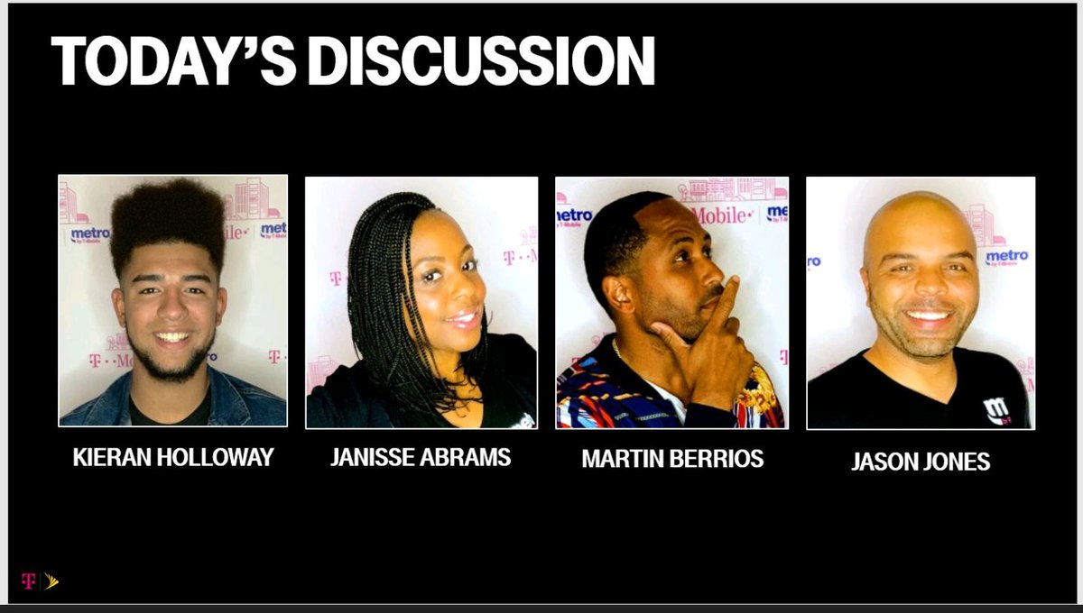 Utmost respect &amp; admiration for this powerful panel.Thank YOU for inspiring us to make an impact.♥️Thank you to our <a href="/TMobile/">T-Mobile</a> leaders for giving us a platform to be heard. #BlackLivesMatter #BeMagenta <a href="/jasonjonesmi/">JJ</a> <a href="/Flawlesscrowns/">Flawlesscrowns.com</a> <a href="/CleveJaye/">JayeJaye</a>  <a href="/IreneKieweg/">Irene Yuan Kieweg</a>  <a href="/anneelowery/">Anne Lowery</a> <a href="/pjdeluca/">Peter DeLuca</a>