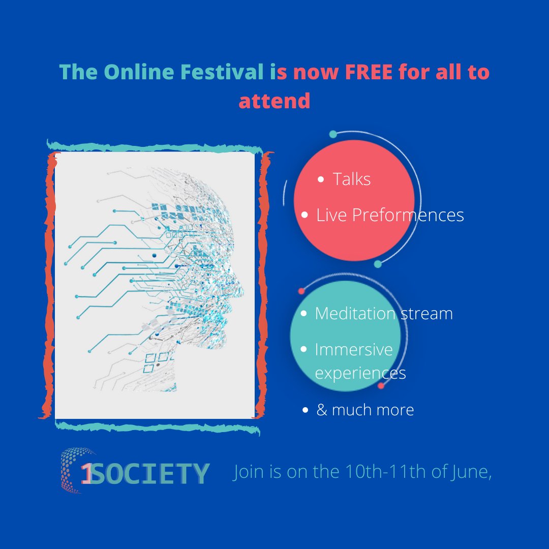 SyndikatDigital's tweet photo. We are very pleased to announce that we have now decided to offer access to the festival for free so that all can be part of this experience!

Education is a privilege for most but not in this case, we at 1Society are extremely happy with the active engagement we have received.. https://t.co/HTC0BtdGbM