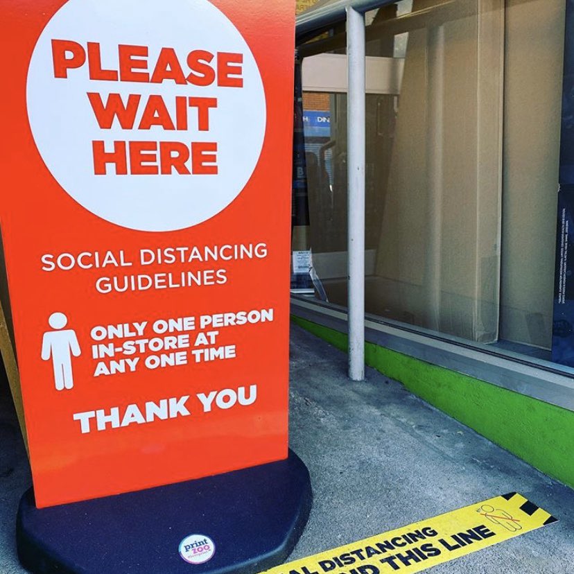 print_zoo's tweet image. Another happy customer getting their business Covid-19 compliant for re-opening to the public... 

Thanks as usual to the legend that is Peter Baird at NI Supplements...

#belfastprint #whatsprinting #staysafe #businessbelfast #nisupplements #printzoo #covidsigns #reopenready