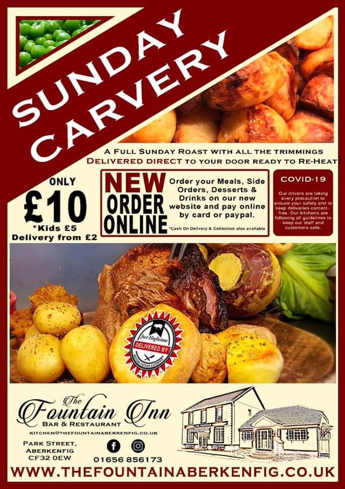 thefountainaberkenfig.co.uk #sunday #sundaylunch #sundaylunchdeliveredtoyourdoor