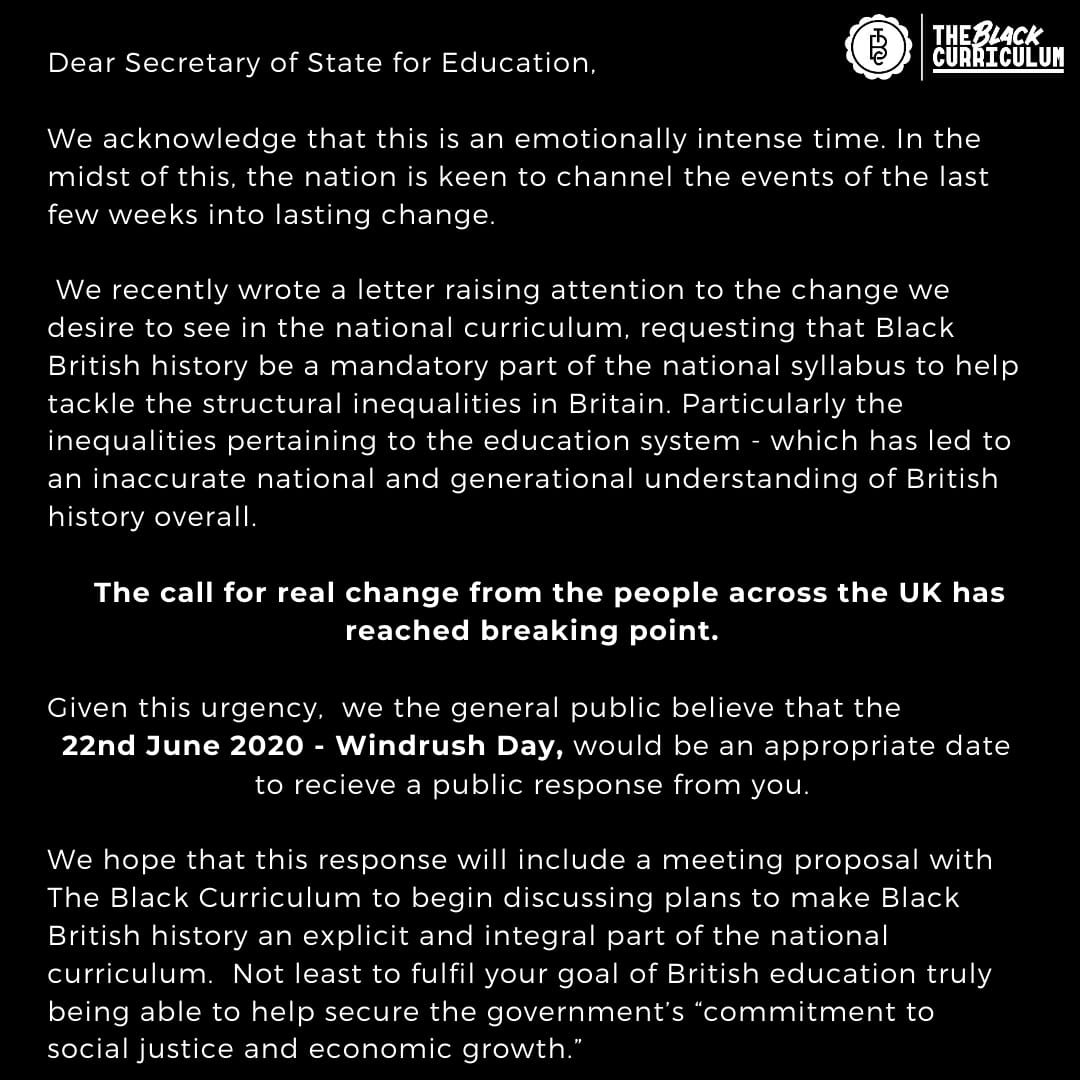 The Black Curriculum tweet media