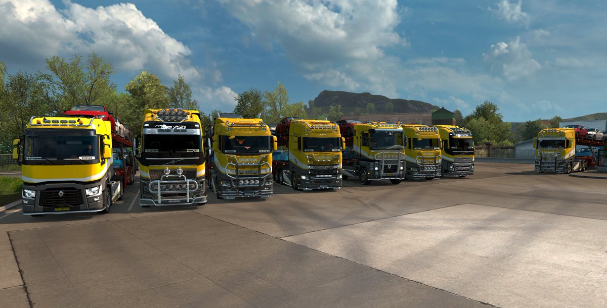 lenenilsenholte's tweet photo. Chat and Drive with these guys! Love it! Come drive with us at our drive along! More info here https://t.co/bA0Qv1v0qc #ETS2 #FastCargoVTC #DriveAlong https://t.co/BwpW56whTM