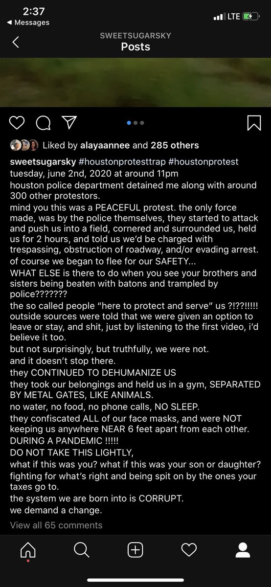 skylianya's tweet photo. this happened in the city of HOUSTON,
don’t let them sweep this under the rug
#OTF #overthefence #Houstonprotesttrap https://t.co/mzA6VHDfen